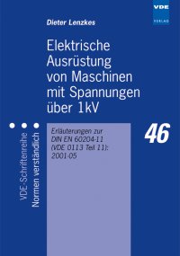 Elektrische Ausrüstung von Maschinen mit Spannungen über 1kV