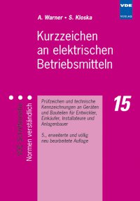 Kurzzeichen an elektrischen Betriebsmitteln