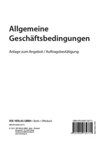 Allgemeine Geschäftsbedingungen