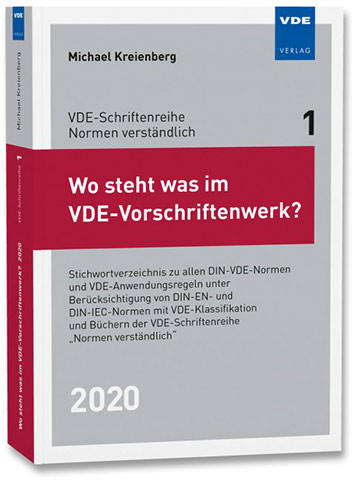 Wo steht was im VDE-Vorschriftenwerk? 2020