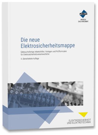 Die neue Elektrosicherheitsmappe