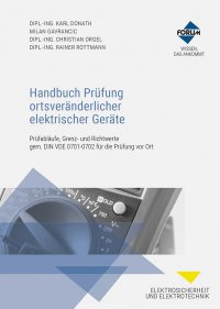 Handbuch Prüfung ortsveränderlicher elektrischer Geräte