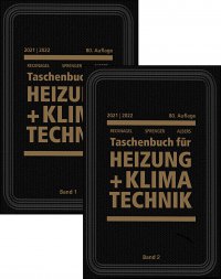 Taschenbuch für Heizung + Klimatechnik Basisversion 2021/2022