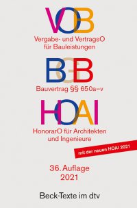 VOB/BGB/HOAI