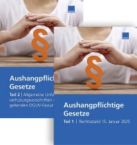 Aushangpflichtige Gesetze 2025