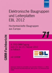Elektronische Baugruppen und Leiterplatten - EBL 2012