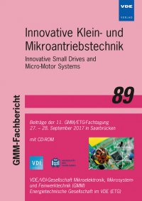 GMM-Fb. 89: Innovative Klein- und Mikroantriebstechnik