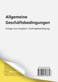 Allgemeine Geschäftsbedingungen