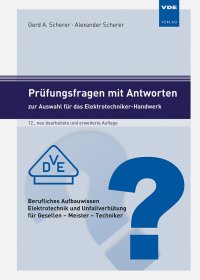 Prüfungsfragen mit Antworten zur Auswahl für das Elektrotechniker-Handwerk