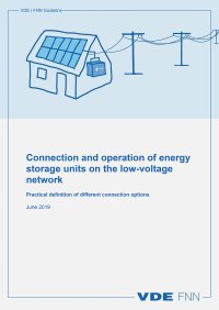 Connection and operation of energy storage units on the low-voltage network