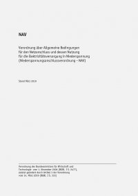 NAV Strom – Niederspannungsanschlussverordnung