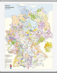 Karte der Gasnetzbetreiber 2022