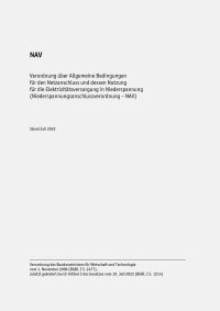 NAV Strom – Niederspannungsanschlussverordnung