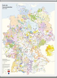 Karte der Gasnetzbetreiber 2023