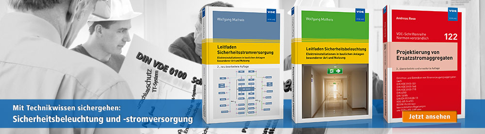 Sicherheitsbeleuchtung und -stromversorgung