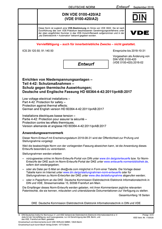 Vde 0100 Vde 0100